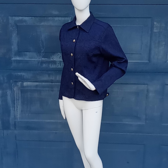 Graff by UM Vintage Gold button Light Jacket - Picture 3 of 16